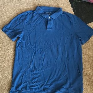 Plain Blue Polo